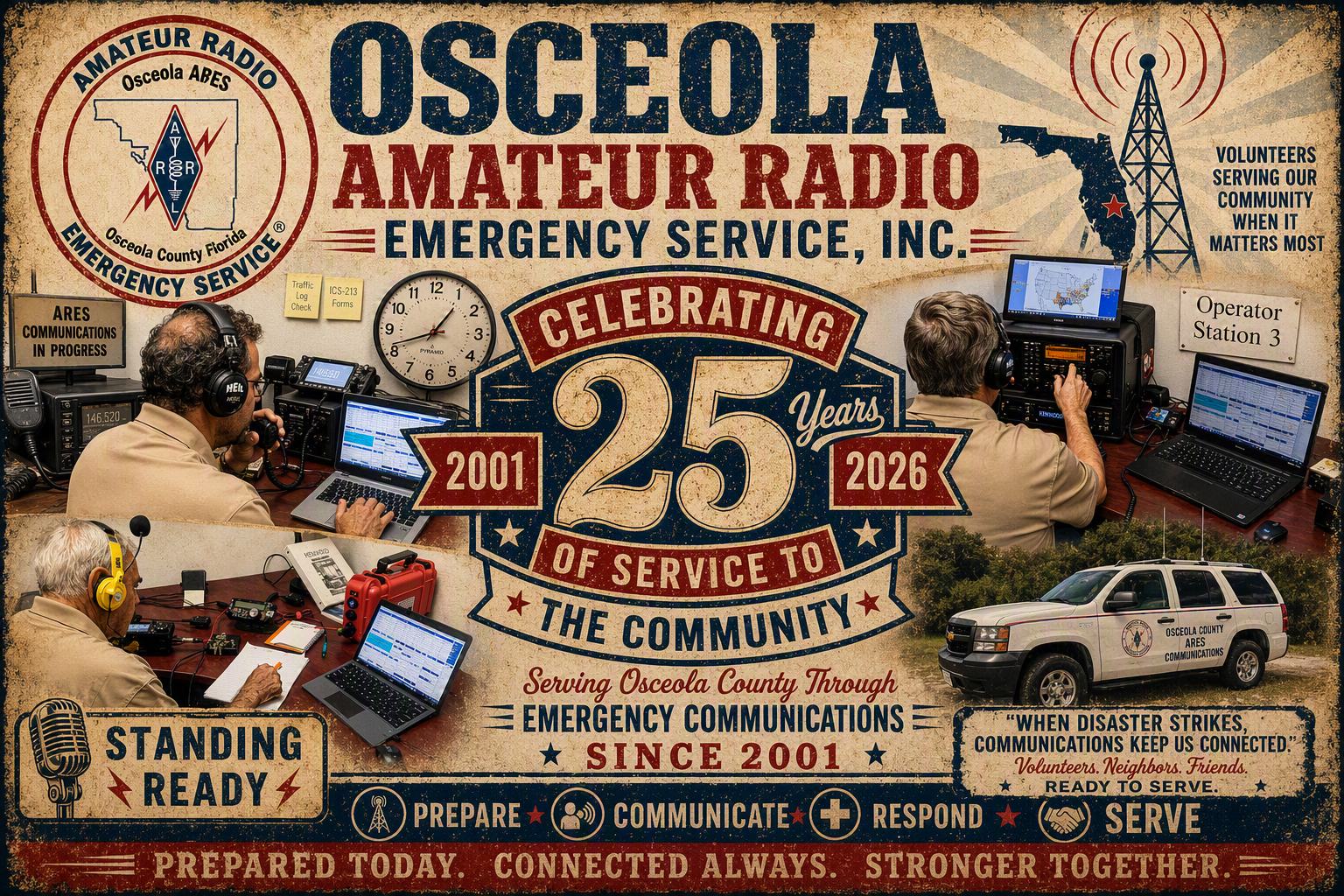 Celebrating 25 Years of Osceola ARES